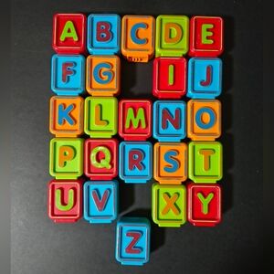 VTech Sit to Stand Alphabet Train Replacement Letter / Picture Blocks Lot 24**